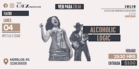 Alcoholic Logic | Teatro boletos