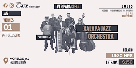Xalapa Jazz Orchestra Sexteto boletos