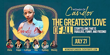 Women of Candor: The Greatest Love of All featuring Bondy Blue tickets