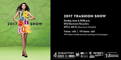 2017 Trashion Show presented by Memphis City Beautiful primary image