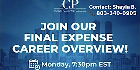 Virtual Insurance Career Opportunity tickets