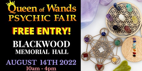 Queen of Wands Psychic Fair - AT BLACKWOOD! tickets