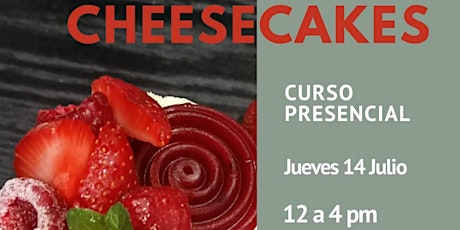 Cheesecakes con la Chef Repostera en Anna Ruíz Store boletos