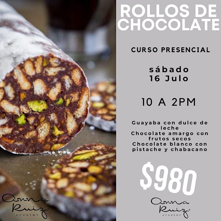 Imagen de Rollos de Chocolate con la Chef Repostera en Anna Ruíz Store