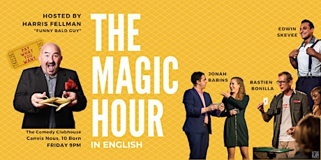 The Magic Hour -  Comedy Magic Show (in English) by FunnyBaldGuy entradas