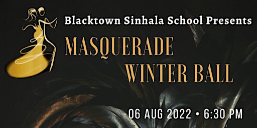 Blacktown Sinhala School Masquerade Winter Ball