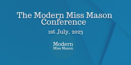 The Modern Miss Mason Conference 2023