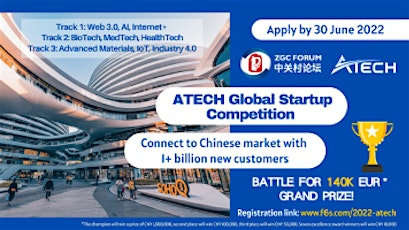 ATECH Global Startup Competition biglietti