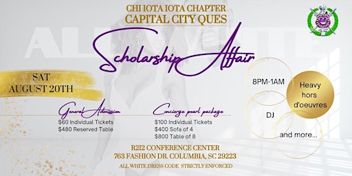SCHOLARSHIP AFFAIR AWA (2022) HOSTED BY THE CAPITAL CITY QUES