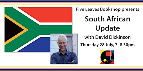 South African Update, with David Dickinson tickets