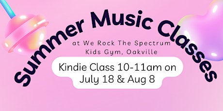 Kindergarten Summer Music Classes tickets