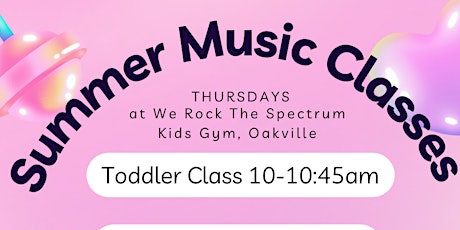 Toddler Summer Music Session tickets