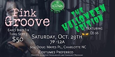 Pink Groove: The Halloween Edition 2022