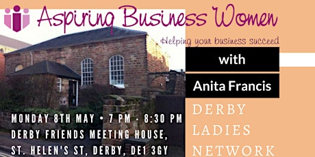 DERBY Networking with Anita Francis talk primary image