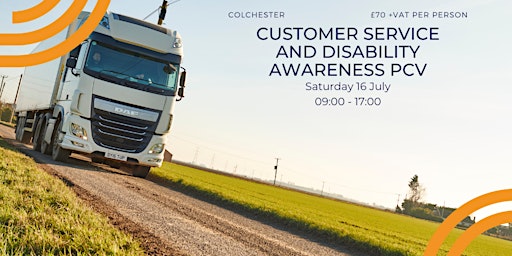 Driver CPC Module - Customer Service and Disability Awareness PCV