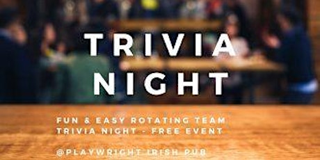 In Person Rotating Team Trivia Night: Midtown- Free Event tickets