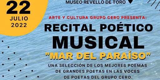 Recital Poético Musical "Mar del paraíso" en Málaga En el Museo Revello de