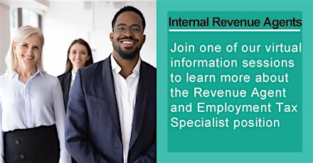 Virtual Information Session about Revenue Agent/Employment Tax Specialist tickets