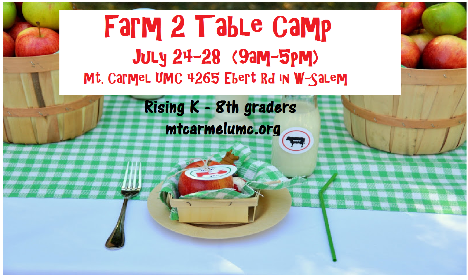 MT. CARMEL FARM 2 TABLE CAMP