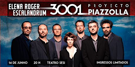 Imagem principal do evento 3001 - Proyecto Piazzolla (ARG) em Goiânia - Única Apresentação