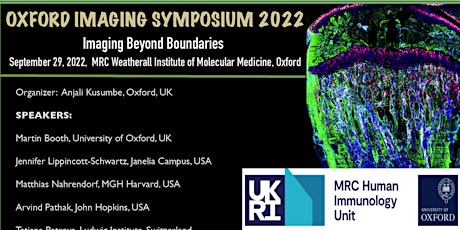 ANNUAL OXFORD IMAGING SYMPOSIUM 2022 tickets
