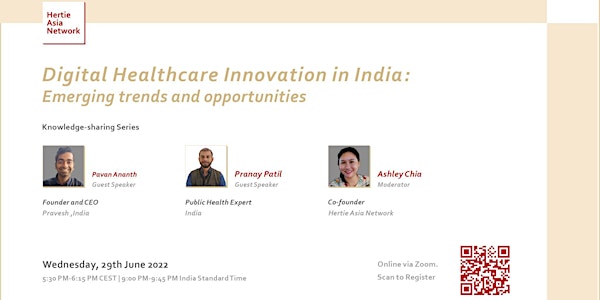 Digital Healthcare Innovation in India: Emerging trends and opportunities