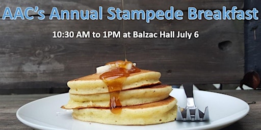 AAC Pancake Breakfast at Balzac Hall