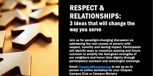 Respect & Relationship Workshop
