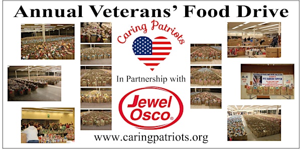 14th Annual Veterans' Food Drive - Jewel Collection Event