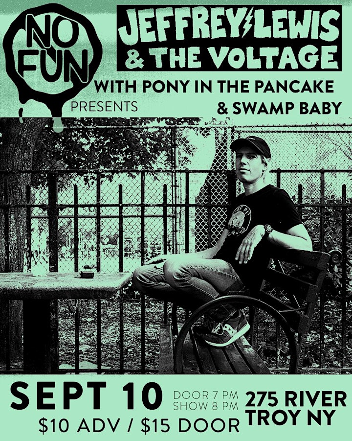 JEFFREY LEWIS & THE VOLTAGE / PONY IN THE PANCAKE / SWAMP BABY image
