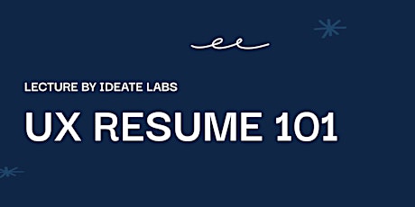 UX/UI + UX Research Resume 101! Important elements & template tickets