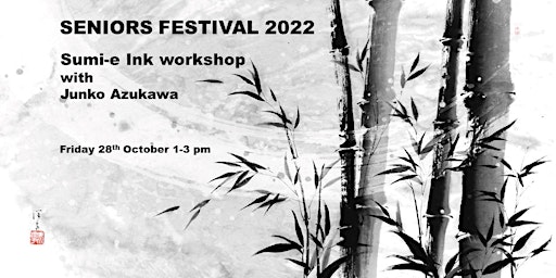 Sumi-e Ink workshop  with  Junko Azukawa