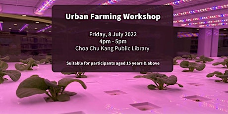 Urban Farming Workshop tickets