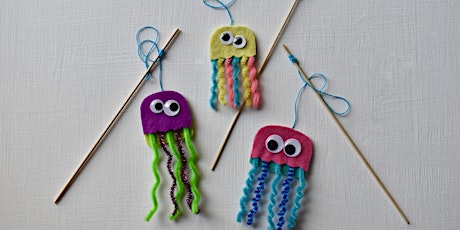 Jelly Fish Puppets