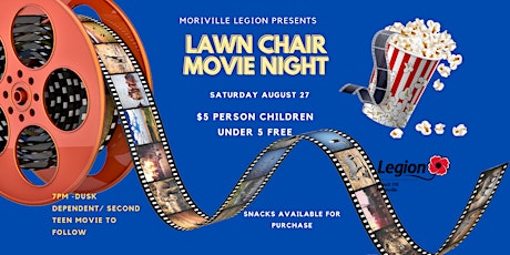 Lawn Chair Movie Night - Morinville Legion Parking Lot tickets