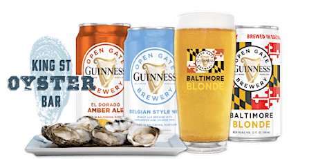 Guided Oyster and Beer Pairing with King Street Oyster Bar and Open Gate tickets