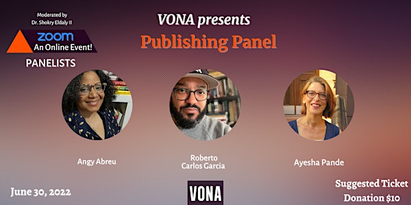 VONA Presents: Publishing Panel
