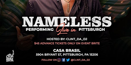 Nameless live in Pittsburgh tickets
