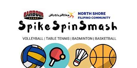 #SpikeSpinSmash Social Badminton, Table Tennis, and *Basketball primary image