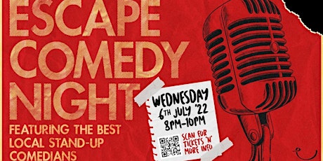 Escape Comedy Night tickets