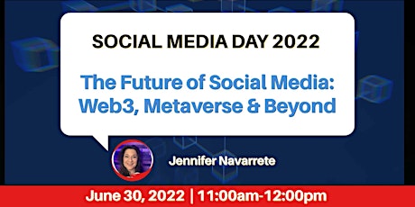 Social Media Day: Web3, Metaverse & Beyond tickets