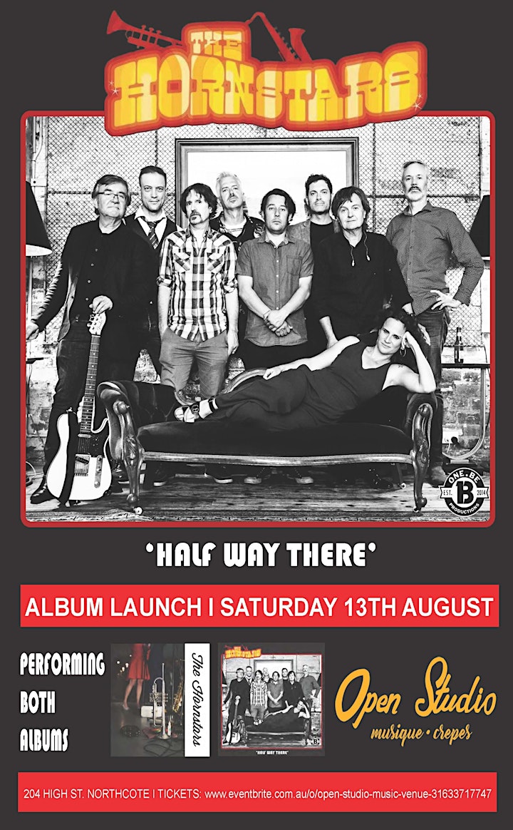 THE HORNSTARS: 'Half Way There' Album Launch at Open Studio image