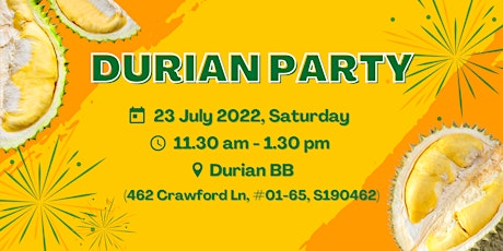 Durian Party tickets