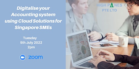 [FREE WEBINAR] Digitalise your accounting system using Cloud Solutions tickets
