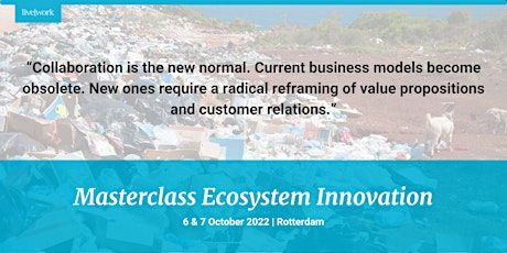 Masterclass Ecosystem Innovation (2 days) tickets
