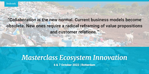 Masterclass Ecosystem Innovation (2 days)