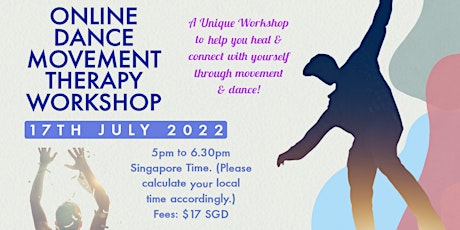 Online Dance Movement Therapy Workshop Tickets