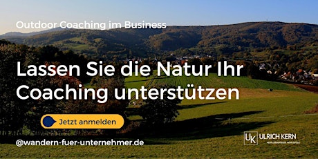Outdoor Coaching im Business Tickets