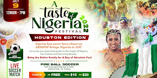 A Taste of Nigeria - Houston