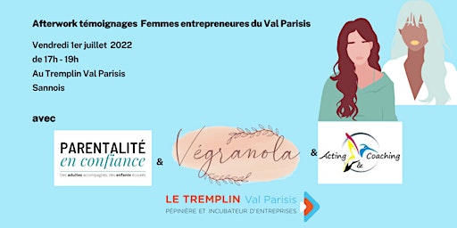 Afterwork témoignages  Femmes entrepreneures du Val Parisis